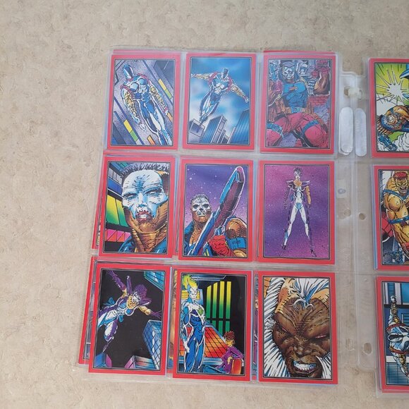 1992 Youngblood Complete Set of Trading Cards 1-90 - Picture 4 of 10